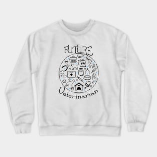 Future Veterinarian, Vet Tech, Vet Major Crewneck Sweatshirt